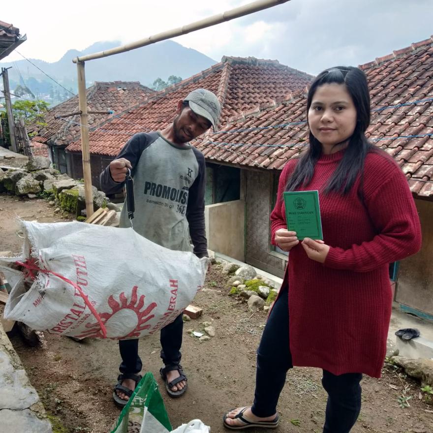 Program Penanganan Sampah untuk menjaga lingkungan agar tetap asri di wilayah Desa Sugihmukti 